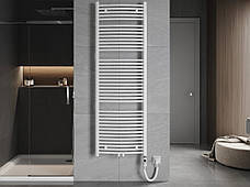 Сушка для рушників MEXEN ARES 180х60 WHITE 900W електрична, фото 4