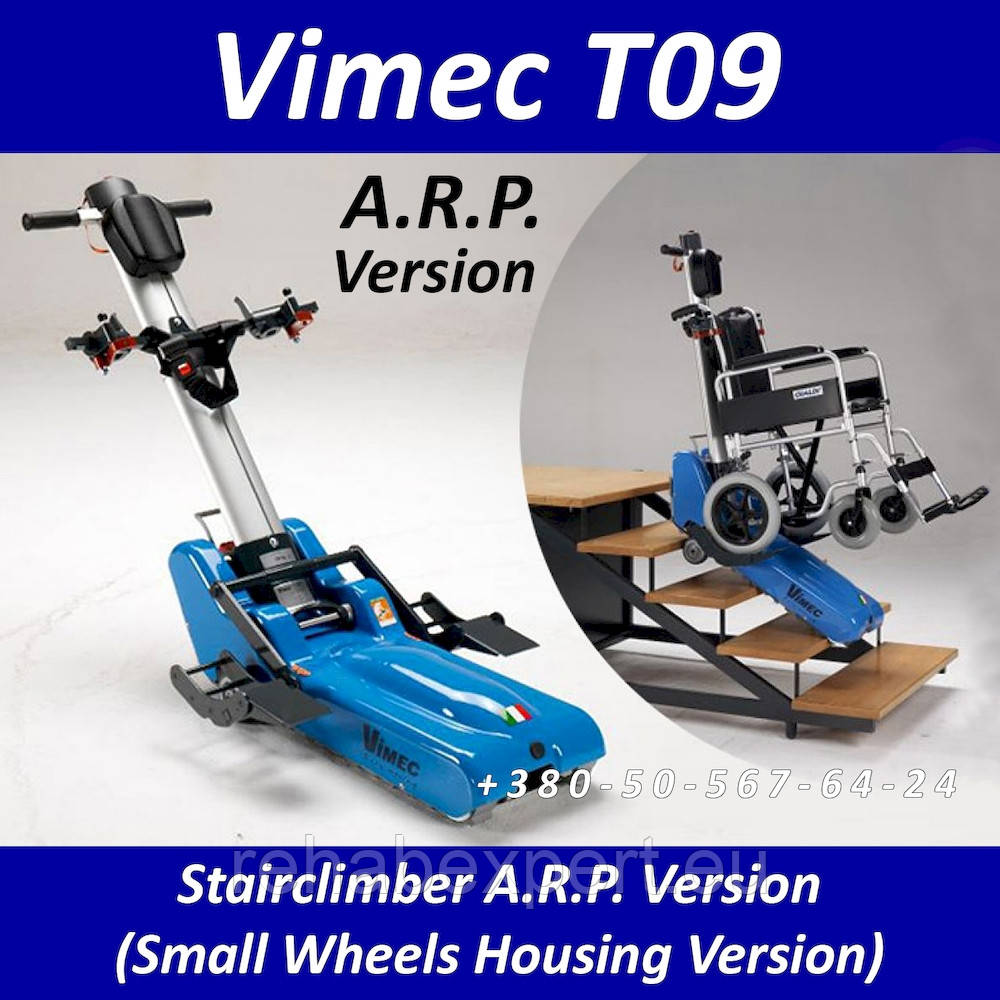 Мобільний гусеничний сходовий підіймач VIMEC T09 ROBY Mobile Stairclimber A.R.P. Version