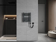 Сушка для рушників MEXEN ARES 50х40 ANTHRACITE 300W електричний, фото 4