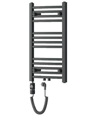 Сушка для рушників MEXEN ARES 70х40 ANTHRACITE 300W електричний, фото 1