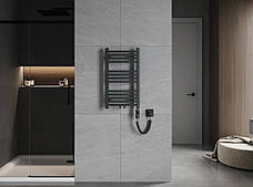 Сушка для рушників MEXEN ARES 70х40 ANTHRACITE 300W електричний, фото 4