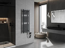 Сушка для рушників MEXEN ARES 120х40 ANTHRACITE 600W електричний, фото 3