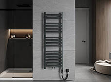 Сушка для рушників MEXEN ARES 150х50 ANTHRACITE 600W електричний, фото 4