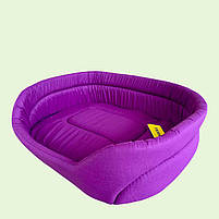 Лежанка для собак і котів з вузькими бортиками Теремок №2, 45×34×14 см (1763), фото 2
