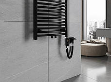 Сушка для рушників MEXEN ARES 70х50 BLACK 300W електричний, фото 5