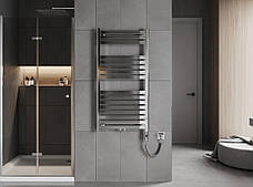 Сушка для рушників MEXEN URAN 120х60 CHROME 600W електрична, фото 4