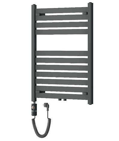 Сушка для рушників MEXEN URAN 80х60 ANTHRACITE 600W електрична, фото 1