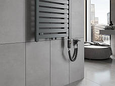 Сушка для рушників MEXEN URAN 80х60 ANTHRACITE 600W електрична, фото 5