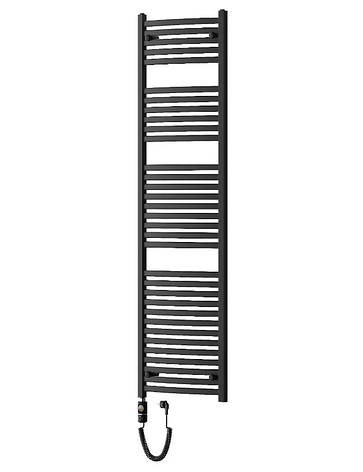 Сушка для рушників MEXEN HELIOS 180х50 BLACK 900W електричний, фото 1