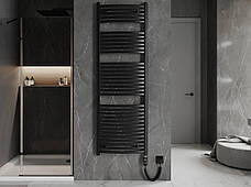 Сушка для рушників MEXEN HELIOS 180х60 BLACK 900W електричний, фото 4