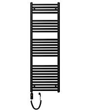 Сушка для рушників MEXEN HELIOS 150х50 BLACK 900W електричний, фото 6