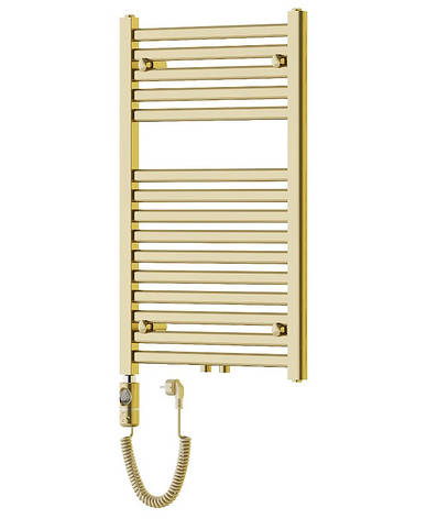 Сушка для рушників MEXEN HADES 80х50 GOLD 300W електричний, фото 1