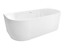 Ванна пристінна REA VENETA 170х80 WHITE акрилова