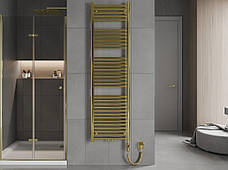 Сушка для рушників MEXEN HADES 180х50 GOLD 900W електричний, фото 4