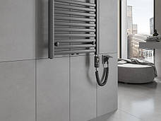 Сушка для рушників MEXEN HADES 80х50 ANTHRACITE 600W електричний, фото 5