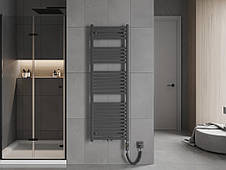 Сушка для рушників MEXEN HADES 150х50 ANTHRACITE 900W електричний, фото 4