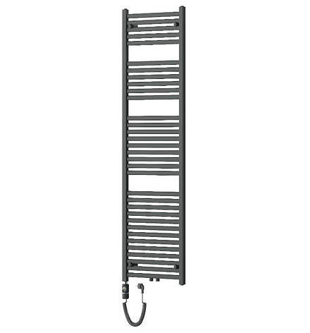 Сушка для рушників MEXEN HADES 180х50 ANTHRACITE 900W електричний, фото 1