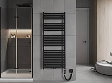 Сушка для рушників MEXEN HADES 150х60 BLACK 900W електричний, фото 4