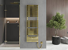 Сушка для рушників MEXEN BACHAS 160х50 GOLD 900W електричний, фото 4
