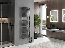 Сушка для рушників MEXEN BACHAS 160х50 ANTHRACITE 900W електричний, фото 3