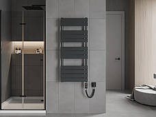 Сушка для рушників MEXEN CERES 120х50 ANTHRACITE 600W електричний, фото 4