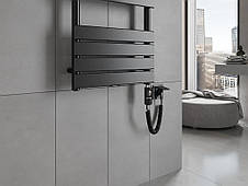 Сушка для рушників MEXEN CERES 120х50 BLACK 600W електричний, фото 5