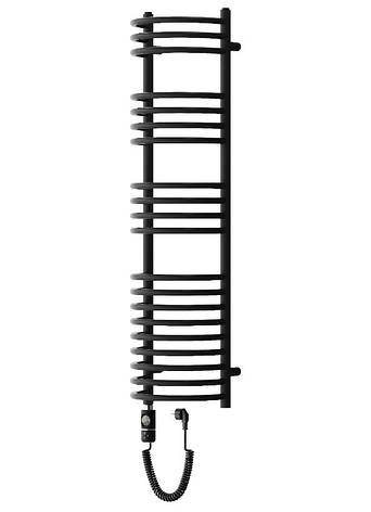 Сушка для рушників MEXEN EROS 120х31 BLACK 600W електричний, фото 1