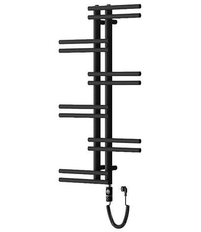 Сушка для рушників MEXEN JARI 100х55 BLACK 300W електричний, фото 1