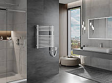 Сушка для рушників MEXEN APOLLO 66х55 WHITE 600W електрична, фото 3