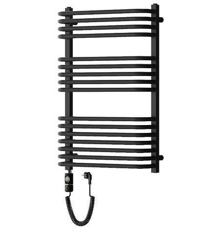 Сушка для рушників MEXEN APOLLO 86х55 BLACK 600W електричний, фото 1