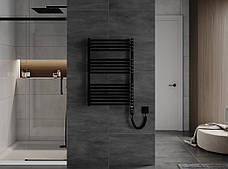 Сушка для рушників MEXEN APOLLO 86х55 BLACK 600W електричний, фото 4