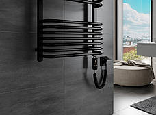 Сушка для рушників MEXEN APOLLO 86х55 BLACK 600W електричний, фото 5