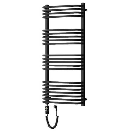 Сушка для рушників MEXEN APOLLO 121х55 BLACK 600W електричний, фото 1