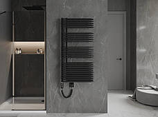 Сушка для рушників MEXEN AMOR 120х60 BLACK 900W електричний, фото 4