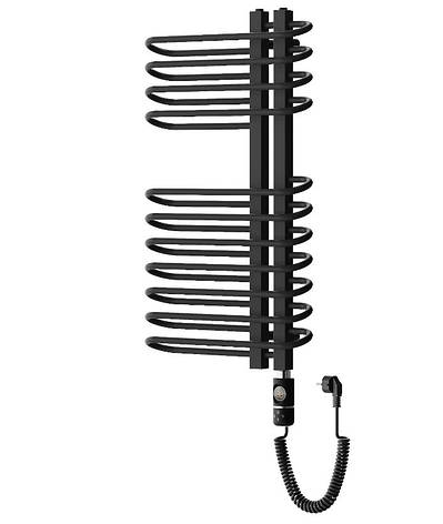 Сушка для рушників MEXEN OPS 100х55 BLACK 600W електричний, фото 1