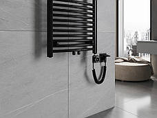 Сушка для рушників MEXEN ARES 90х50 BLACK 400W електричний 2.0, фото 5