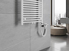 Сушка для рушників MEXEN ARES 90х50 WHITE 400W електричний 2.0, фото 5