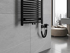 Сушка для рушників MEXEN ARES 120х40 BLACK 400W електричний 2.0, фото 5