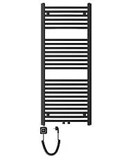 Сушка для рушників MEXEN ARES 120х50 BLACK 500W електричний 2.0, фото 6
