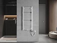 Сушка для рушників MEXEN ARES 120х50 WHITE 500W електричний 2.0, фото 4