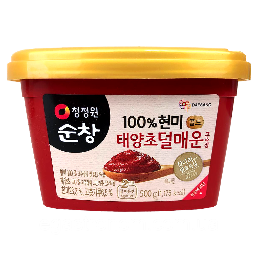 Соус паста гостра з червоного перцю майлд О'фуд O'Food 500ml 20шт/ящ (Код: 00-00017233)