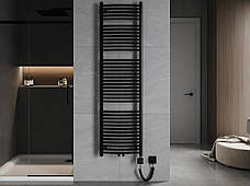 Сушка для рушників MEXEN ARES 180х50 BLACK 900W електричний 2.0, фото 4