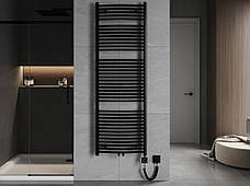 Сушка для рушників MEXEN ARES 180х60 BLACK 1200W електричний 2.0, фото 4