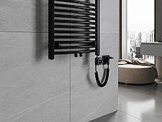 Сушка для рушників MEXEN ARES 180х60 BLACK 1200W електричний 2.0, фото 5