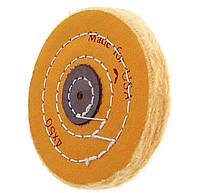 Муслінове полірувальне коло 100мм жовте