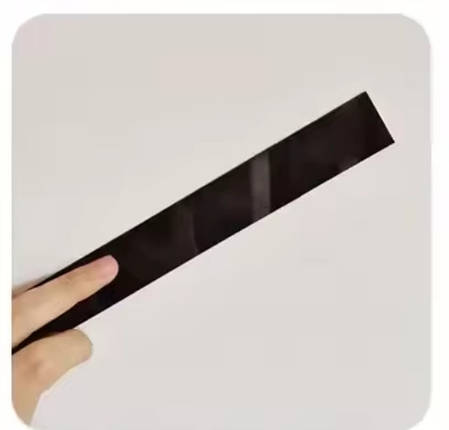 Чорні пластикові наклейки смужки 1 м х 2 см 3 шт. набір, фото 2