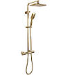 Душовий гарнітур REA TOM BRUSHED GOLD матове золото з термостатом, фото 6