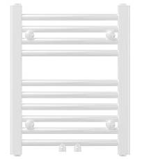 Сушка для рушників MEXEN ARES 50х40 WHITE водяна, фото 6