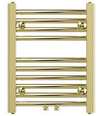 Сушка для рушників MEXEN ARES 50х40 GOLD водяна, фото 6
