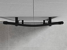 Сушка для рушників MEXEN ARES 90х60 BLACK водяна, фото 5